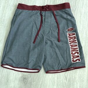 Knights Apparel Men’s Arkansas Razorbacks Swim Trunks Size L